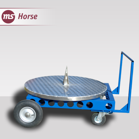 Rundballenwagen von ms Horse